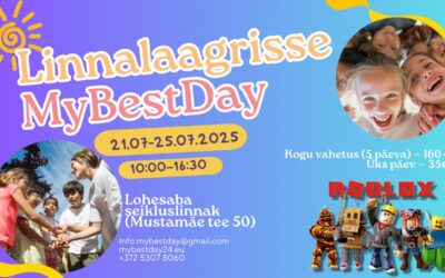 Linnalaagrisse – 21.07.2025-25.07.2025
