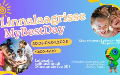 Linnalaagrisse 30.06.2025-04.07.2025